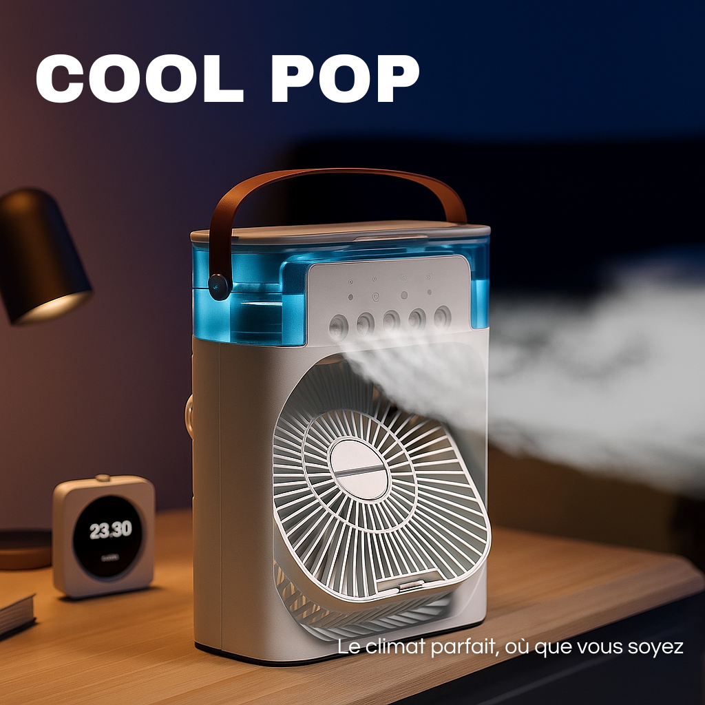 COOL POP - Votre Allié Fraîcheur, Où Que Vous Soyez